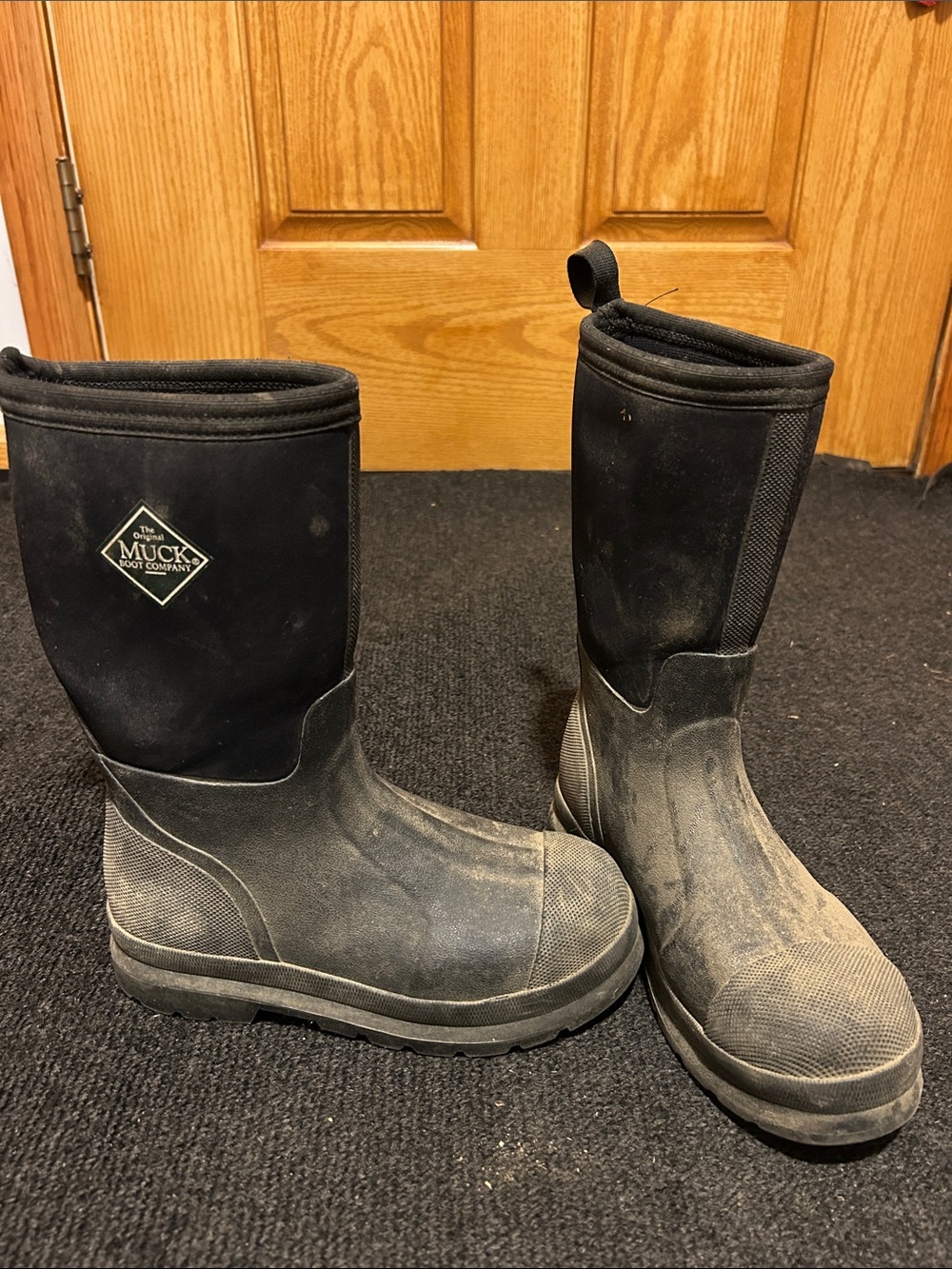 Muck Boot Company Kids' Black Waterproof Mid-Calf Boots